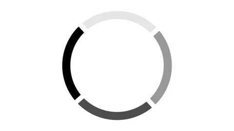 Circle black loading Stock Footage 313288860
