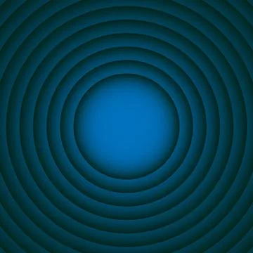 Circle Blue background vector overlap layer on dark space for background desi Illustrazione stock