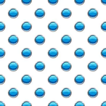 Circle blue button pattern イラスト素材