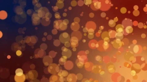 Circle bokeh lights throbbing Stock Footage 69820523