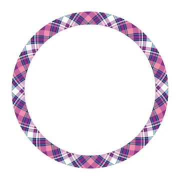 Circle borders and frames vector. Round border pattern geometric vintage fram イラスト素材