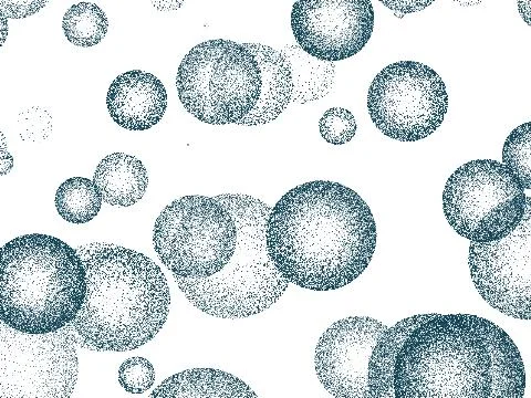 Circle bubble wallpaper Stock Photos