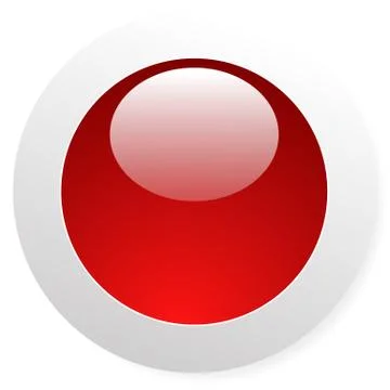 Circle button with blank space and highlight. Circle button, circle icon with Stock Illustration