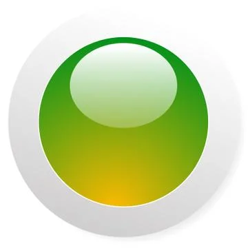 Circle button with blank space and highlight. Circle button, circle icon with Stock Illustration