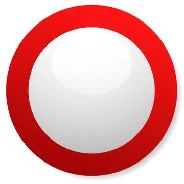 Circle button with blank space and highlight. Circle button, circle icon with Stock Illustration