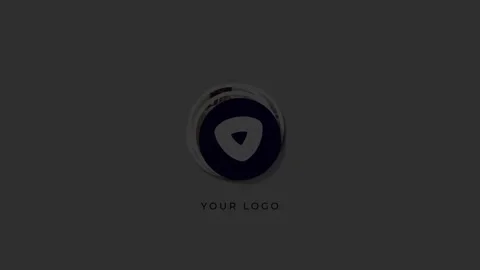 Circle Cards Logo for After Effects Stock After Effects