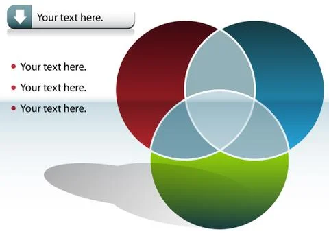 Circle chart Stock Illustration