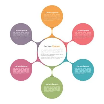 Circle Chart Stock Illustration