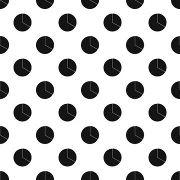 Circle chart infographic pattern vector Stock Illustration