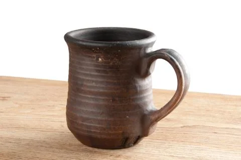 Circle of clay Foto stock