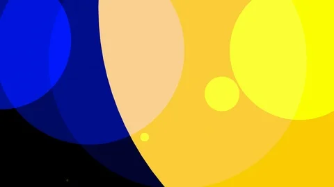 Circle color dance Stock Footage 99445290