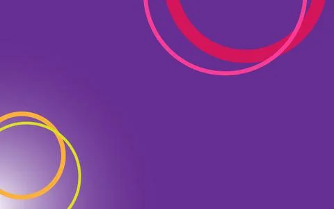 Circle color shape purple background Stock Illustration