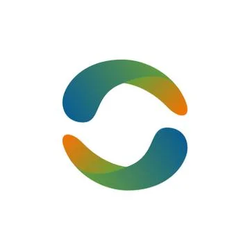 Circle colorful vector design template illustration Illustrazione stock