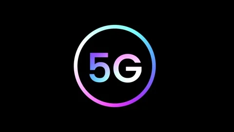 Circle Connectivity Logo Stock Footage 334343241