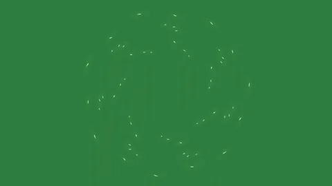 Circle cross bunch of birds flying in the air an arrow pointing up wall is Video stock 335696772