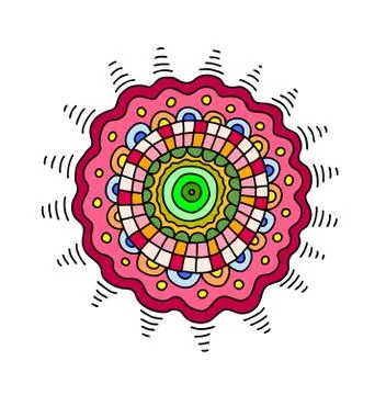 Circle decoration Stock Illustration