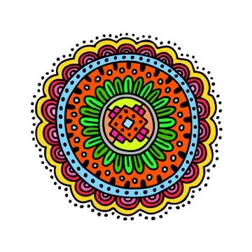Circle decoration Stock Illustration