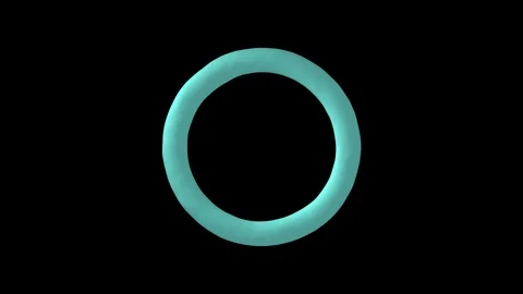 Circle deformation. Motion Graphics. Stock-Footage 106442704