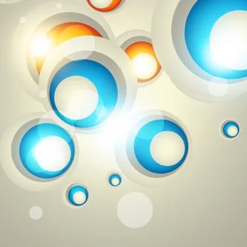 Circle design background Stock Illustration