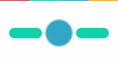 Circle diagram flow chart, three circle.(included alpha) Stock Footage 59298550