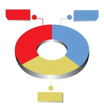 Circle diagram Stock Illustration