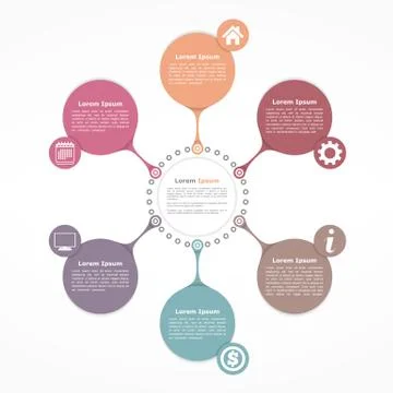 Circle Diagram Stock Illustration