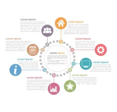Circle Diagram Stock Illustration