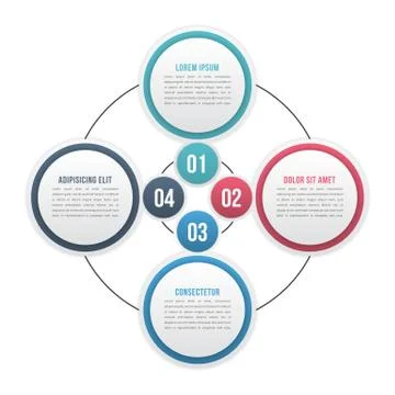 Circle Diagram Stock Illustration