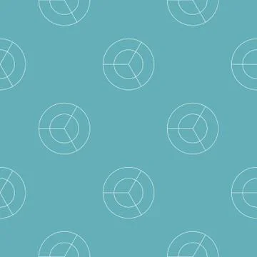 Circle diagram pattern vector seamless イラスト素材