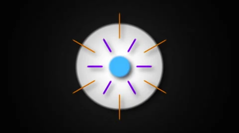 Circle diagram for presentation Stock Footage 65461833