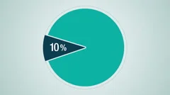 Circle Diagram For Presentation Pie Cha Stock Video Pond5