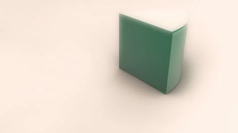 Circle diagram for presentation, Pie chart Stock Footage 65290145