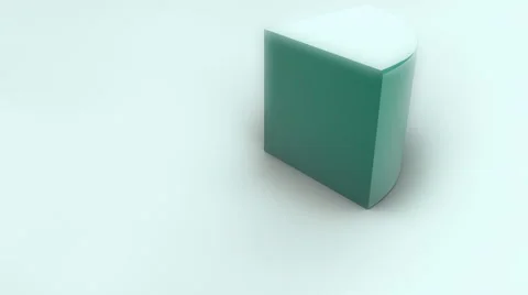 Circle diagram for presentation, Pie chart Stock Footage 65290353