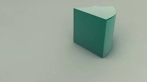 Circle diagram for presentation, Pie chart Stock Footage 65290369