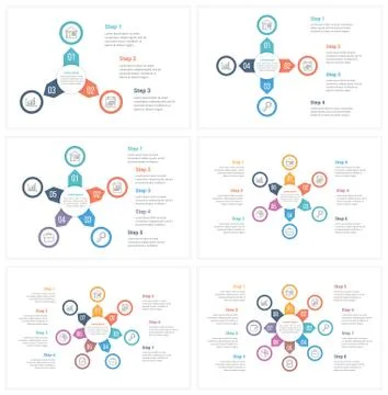Circle Diagrams Stock Illustration