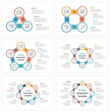 Circle Diagrams Stock Illustration