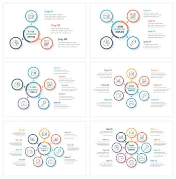 Circle Diagrams Stock Illustration