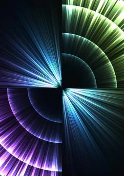 Circle digital abstract background Stock Illustration