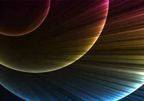 Circle digital explode abstract background Stock Illustration