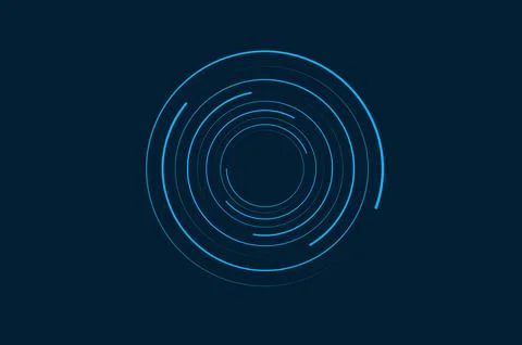 Circle dot halftone round dotted frames. Design element for frame, logo, we.. Stock Illustration