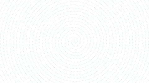 Circle dots pattern background rotated blue and grey  dots lines loop animation Stock Footage 286378993