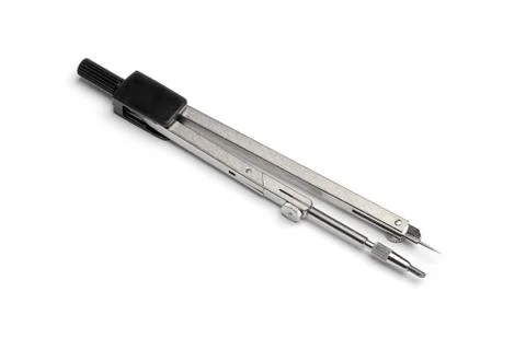 Circle drawing compass Stockfoto's