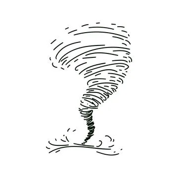 Circle dust spin fast twirl blow eddy blizzard on white background landscape. Stock Illustration