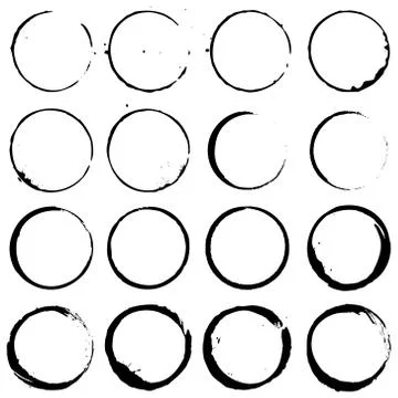Circle Elements set Stock-Illustration