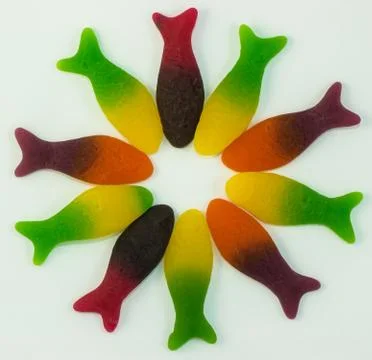 Circle of fish Stock Photos