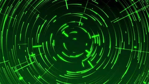 Circle Fly Particle 02 Video stock 158639490