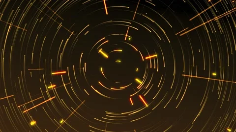 Circle Fly Particle 04 Video stock 158612352