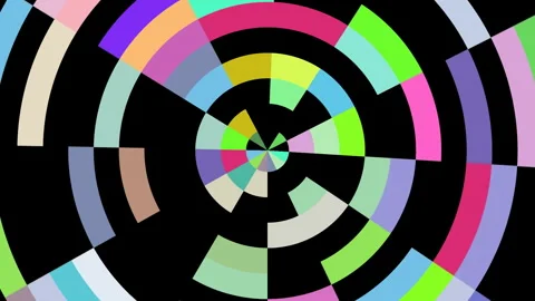 Circle Stock Footage 335801281