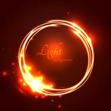 Circle frame abstract background Stock Illustration