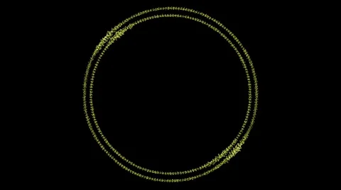 Circle frame animation2 Stock-Footage 320453935
